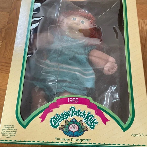 Vintage Original 1985 COLECO CABBAGE PATCH Doll NEW in Opened Box - Picture 13 of 13